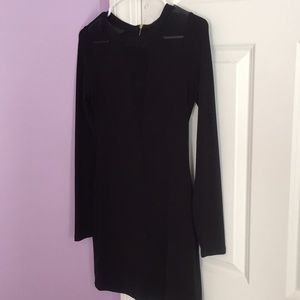 Bodycon Long-sleeve Mini Dress